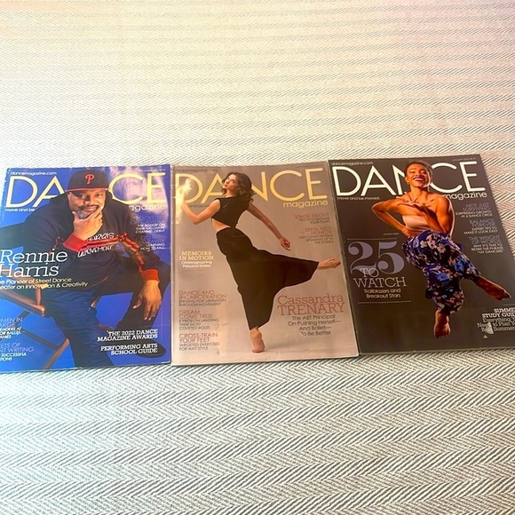 DANCE MAGAZINE Other - Dance Move and Be Moved Magazine 3 copies Nov 2022, Dec 2022 and Jan 2023